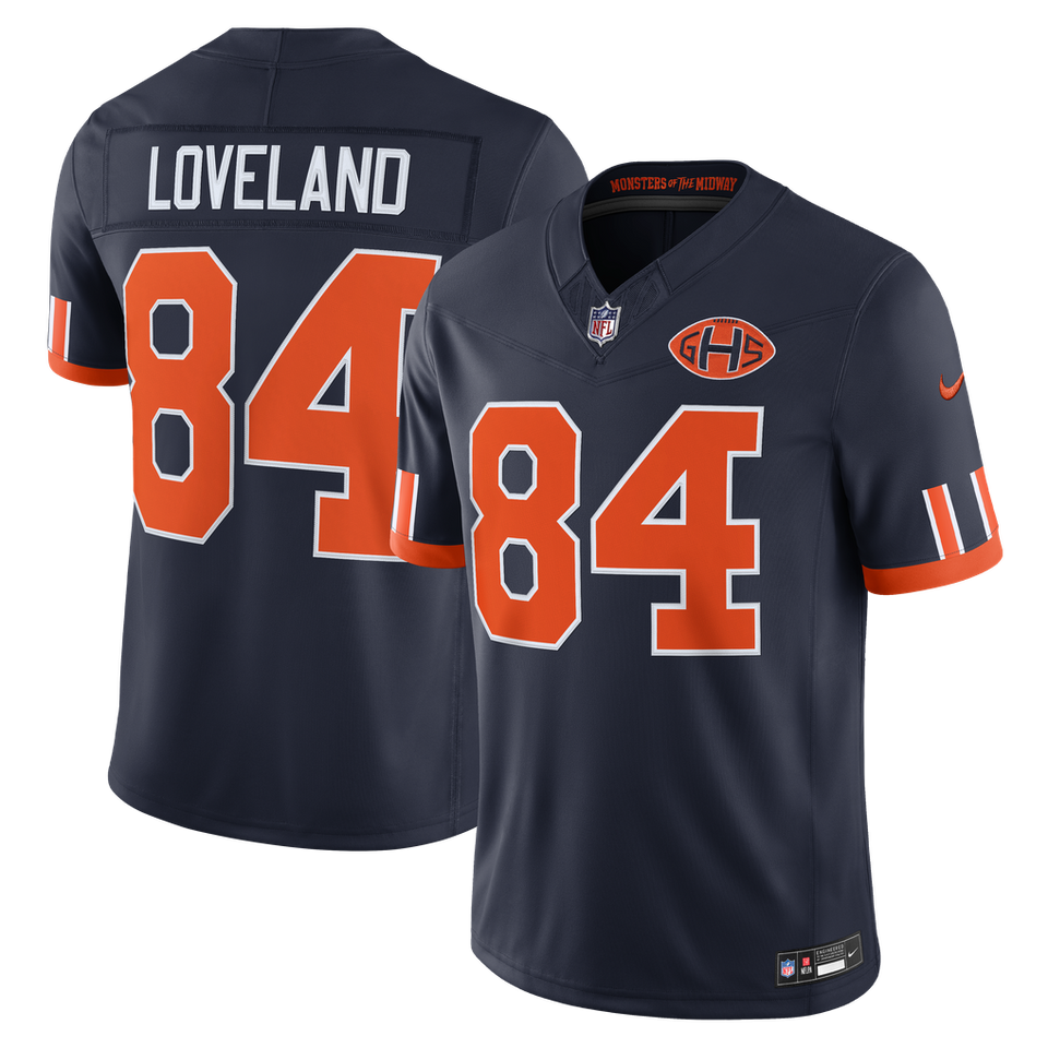 Jersey Rivalries Chicago Bears - #84 Colston Loveland