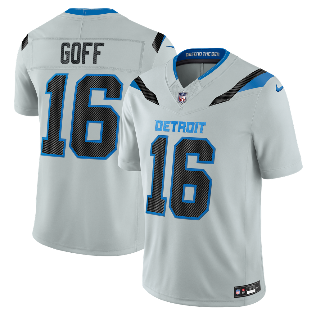 Jersey Rivalries Detroit Lions - #16 Jared Goff