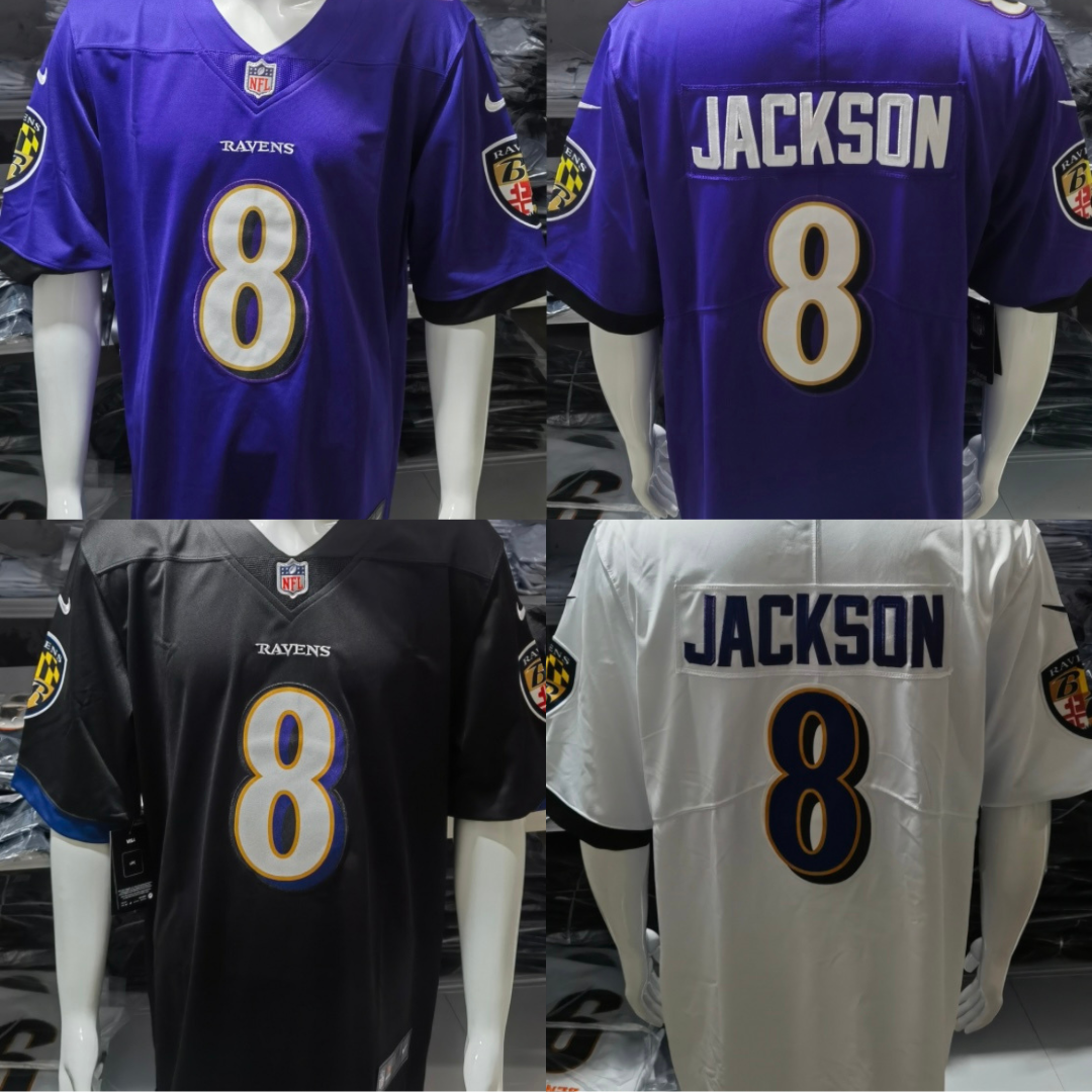 Jersey Baltimore Ravens - #8 Lamar Jackson