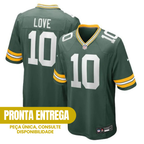 Jersey Green Bay Packers - #10 Jordan Love (Pronta Entrega)
