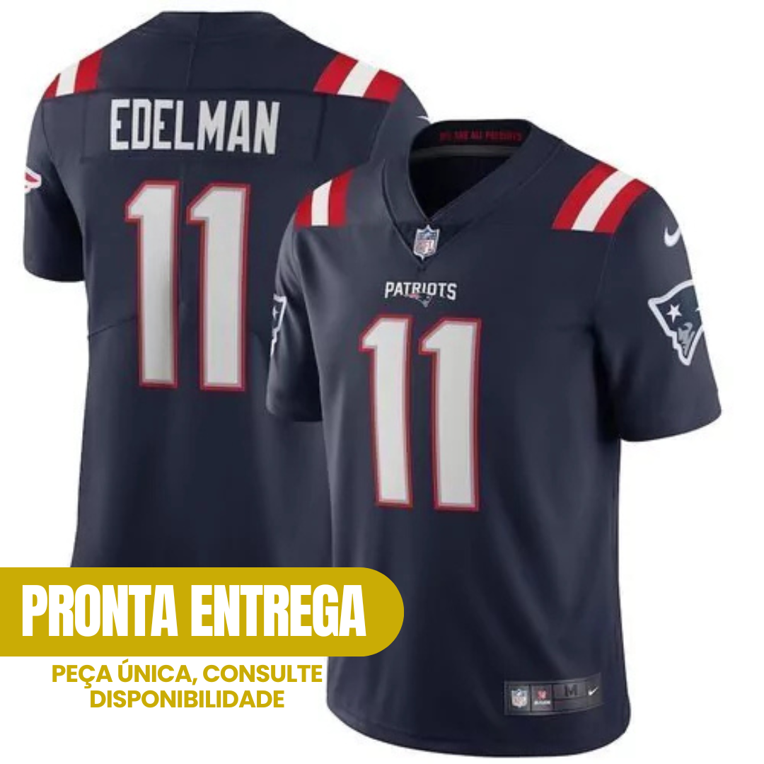 Jersey New England Patriots - #11 Julian Edelman (Pronta Entrega)