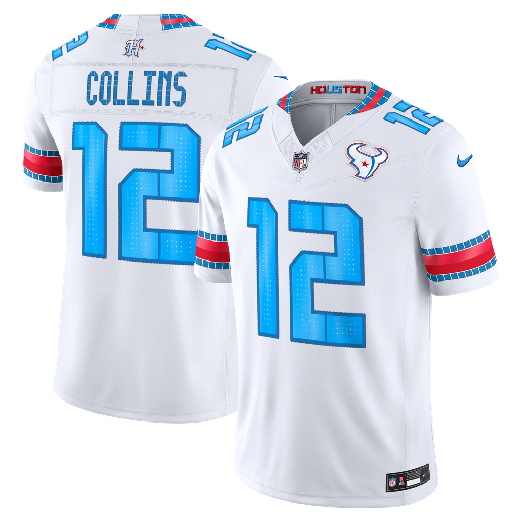 Jersey Rivalries Houston Texans - #12 Nico Collins