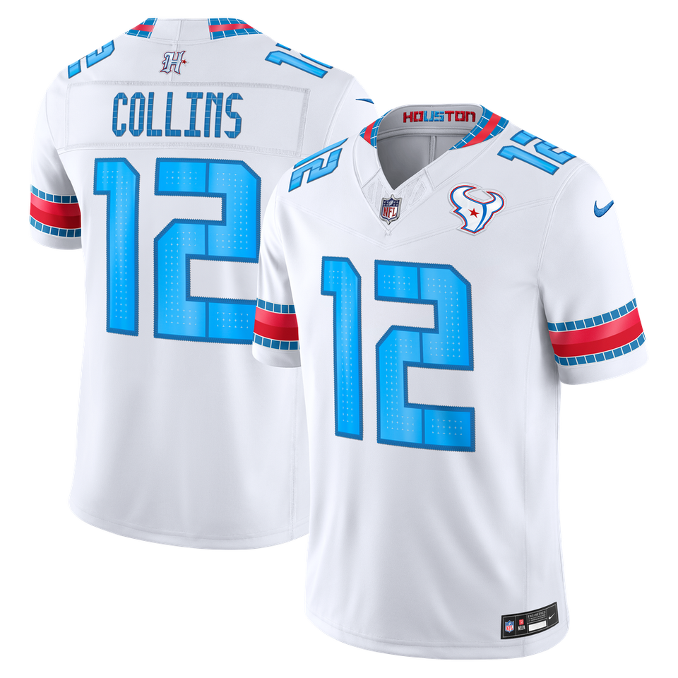 Jersey Rivalries Houston Texans - #12 Nico Collins