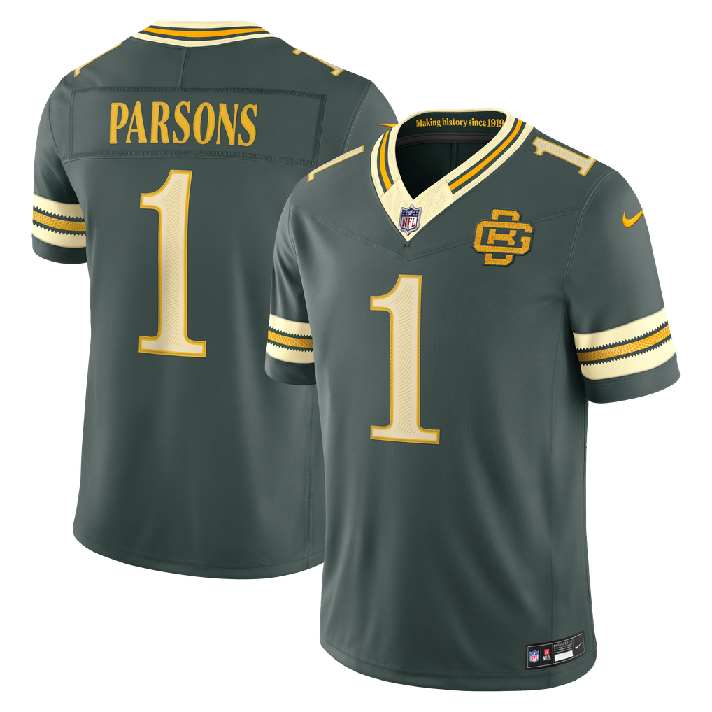Jersey Rivalries Green Bay Packers - #1 Micah Parsons