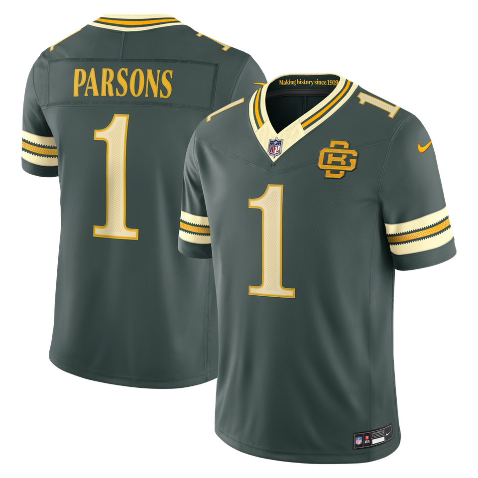 Jersey Rivalries Green Bay Packers - #1 Micah Parsons