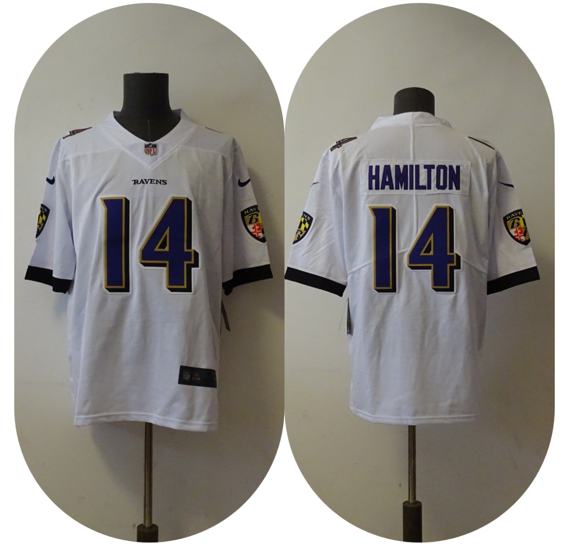 Jersey Baltimore Ravens - #14 Kyle Hamilton