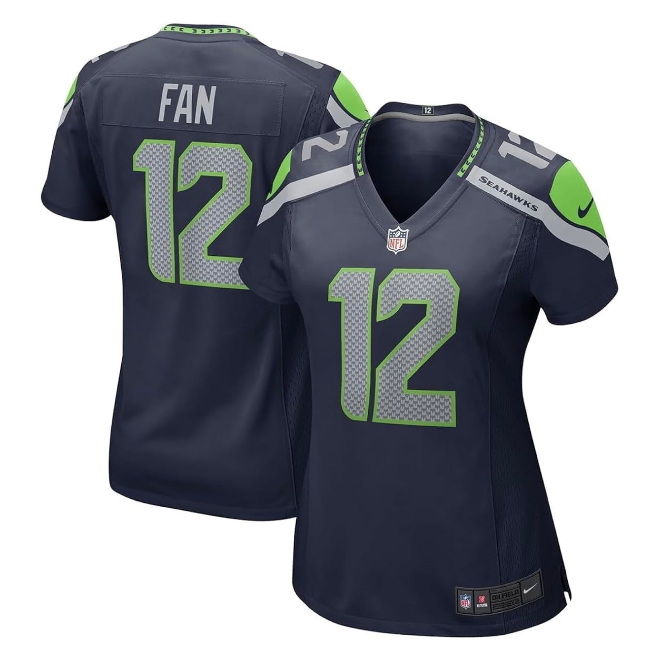 Jersey Seattle Seahawks - #12 Fan (Feminina)