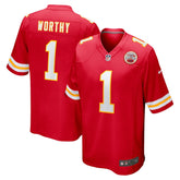 Jersey Kansas City Chiefs - #1 Xavier Worthy