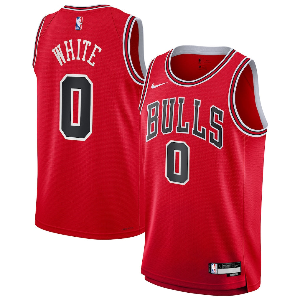 Jersey Chicago Bulls - #0 Coby White