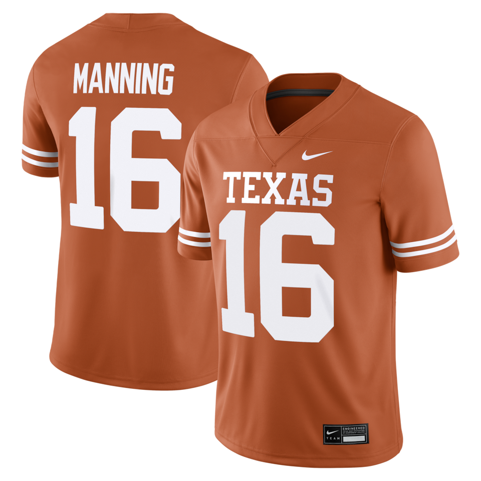 Jersey Texas Longhorns - #16 Arch Manning