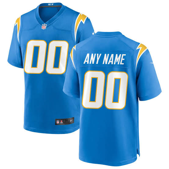 Jersey Los Angeles Chargers - Customizada