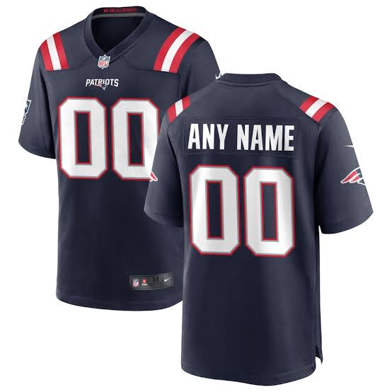 Jersey New England Patriots - Customizada