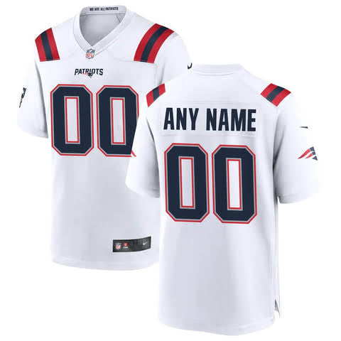 Jersey New England Patriots - Customizada