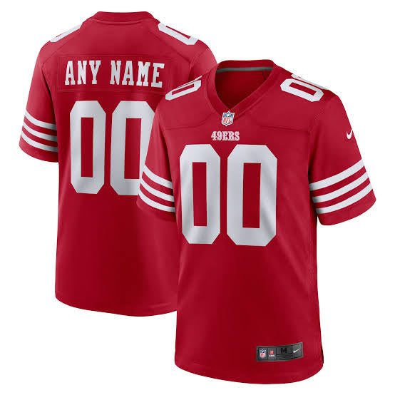 Jersey San Francisco 49ers - Customizada