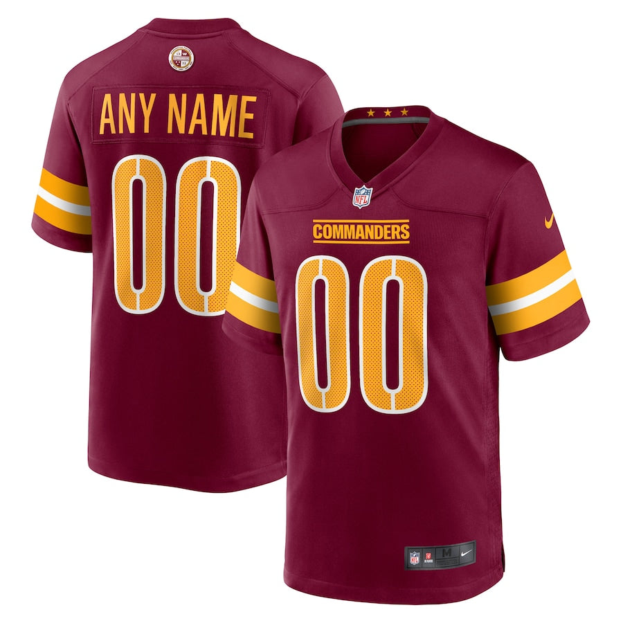 Jersey Washington Commanders - Customizada