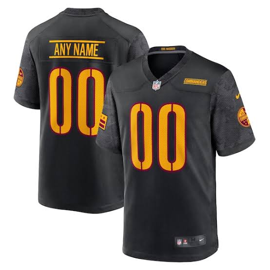 Jersey Washington Commanders - Customizada