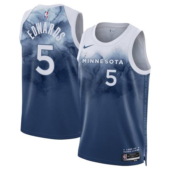 Jersey Minnesota Timberwolves - #5 Anthony Edwards
