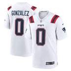 Jersey New England Patriots - #0 Christian Gonzalez