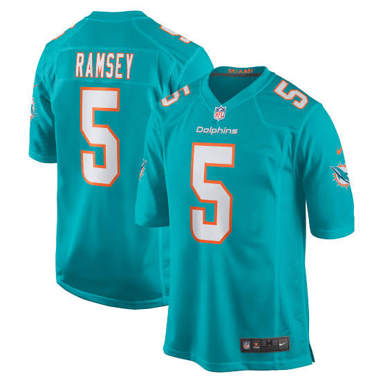 Jersey Miami Dolphins - #5 Jalen Ramsey