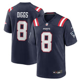 Jersey New England Patriots - #8 Stefon Diggs