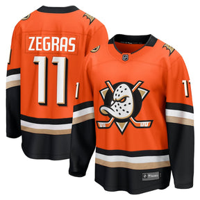 Jersey Anaheim Ducks - #11 Trevor Zegras