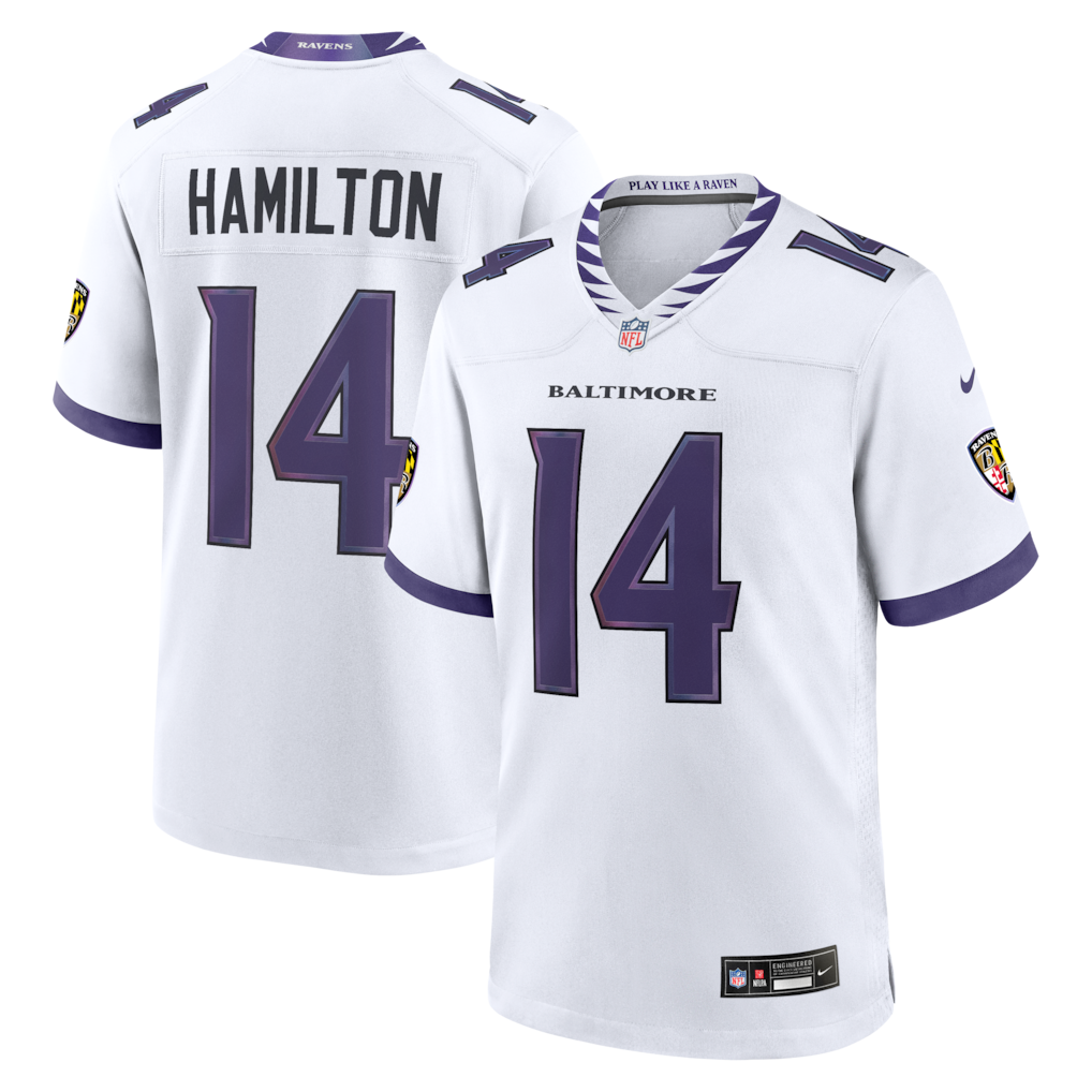 Jersey Baltimore Ravens - #14 Kyle Hamilton