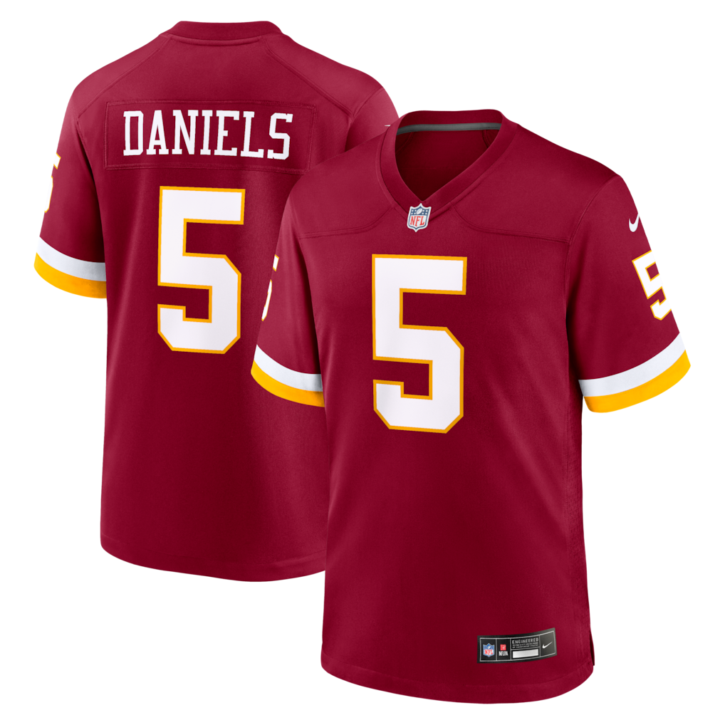 Jersey Washington Commanders - #5 Jayden Daniels