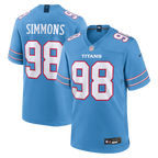 Jersey Tennessee Titans - #98 Jeffery Simmons