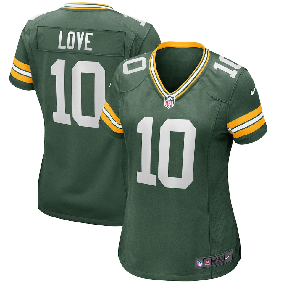 Jersey Green Bay Packers - #10 Jordan Love (Feminina)