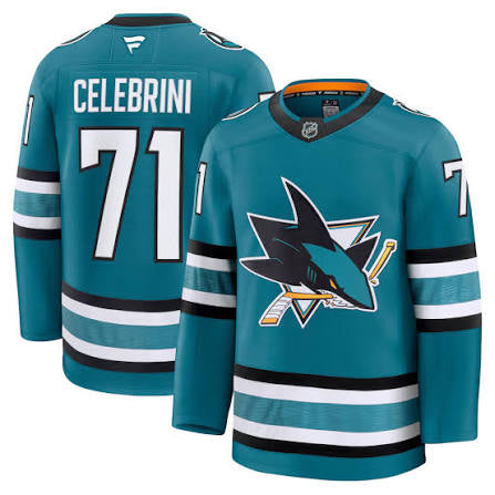 Jersey San Jose Sharks - #71 Macklin Celebrini