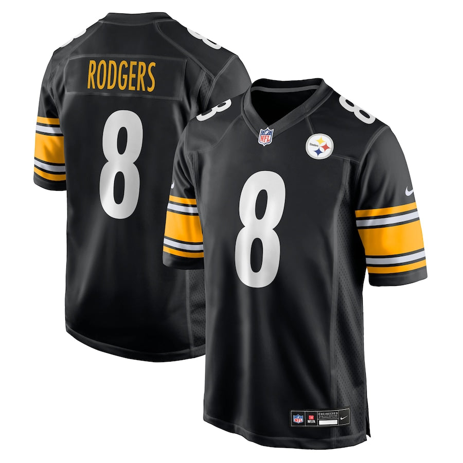 Jersey Pittsburgh Steelers - #8 Aaron Rodgers