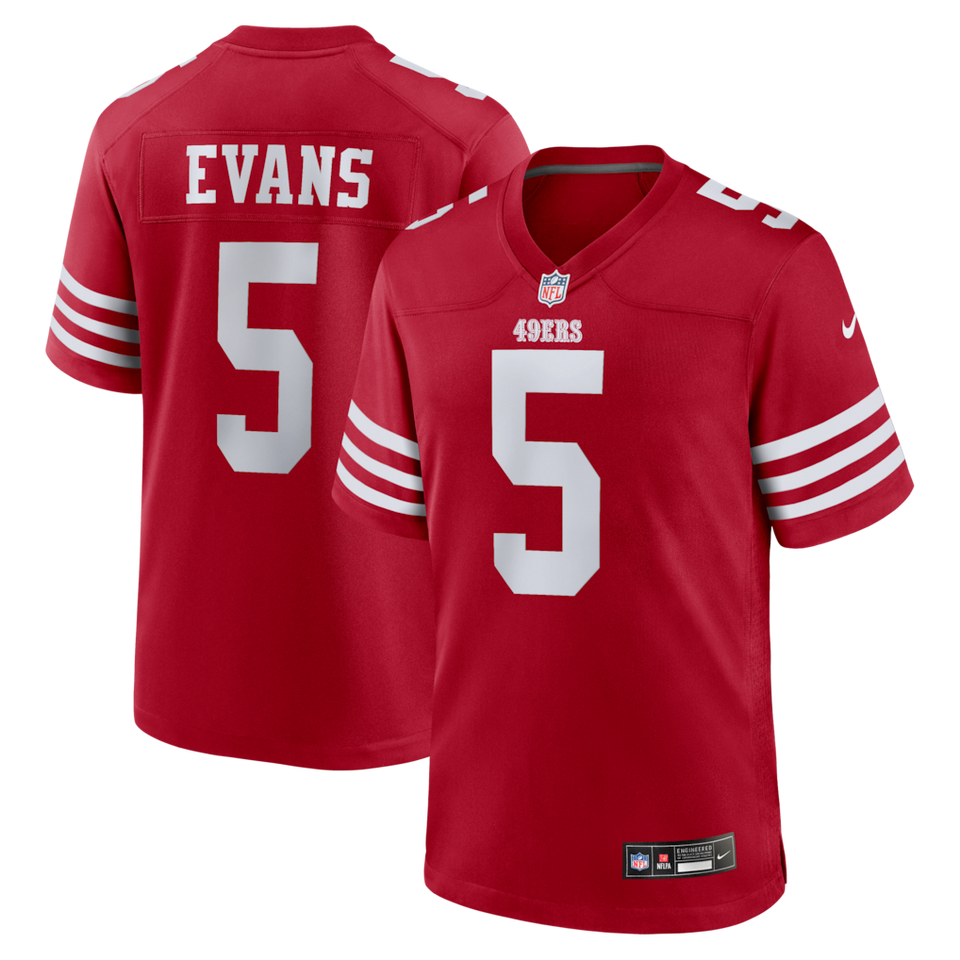 Jersey San Francisco 49ers - #5 Mike Evans