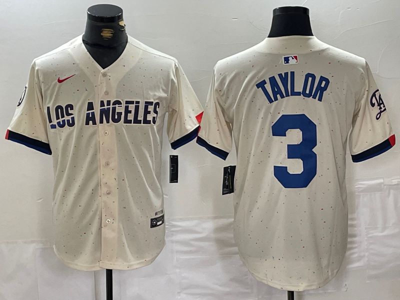Jersey Los Angeles Dodgers - Cream 2024 City Connect