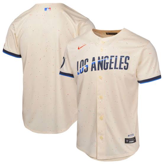 Jersey Los Angeles Dodgers - Cream 2024 City Connect