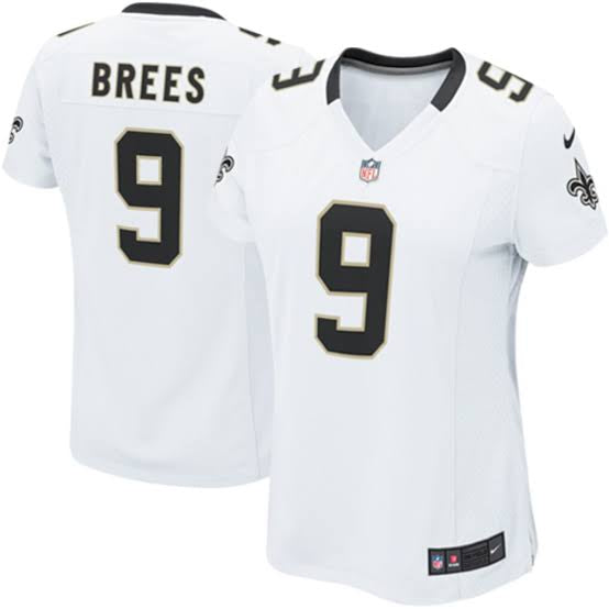 Jersey New Orleans Saints - #9 Drew Brees (Feminina)