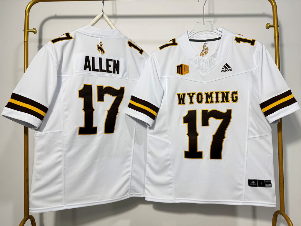 Jersey Wyoming Cowboys - #17 Josh Allen