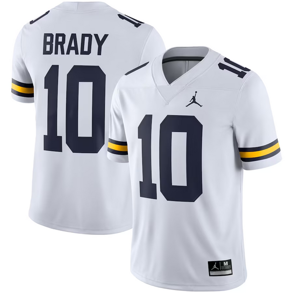 Jersey Michigan Wolverines - #10 Tom Brady