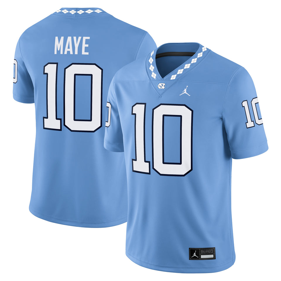 Jersey North Carolina Tar Heels - #10 Drake Maye
