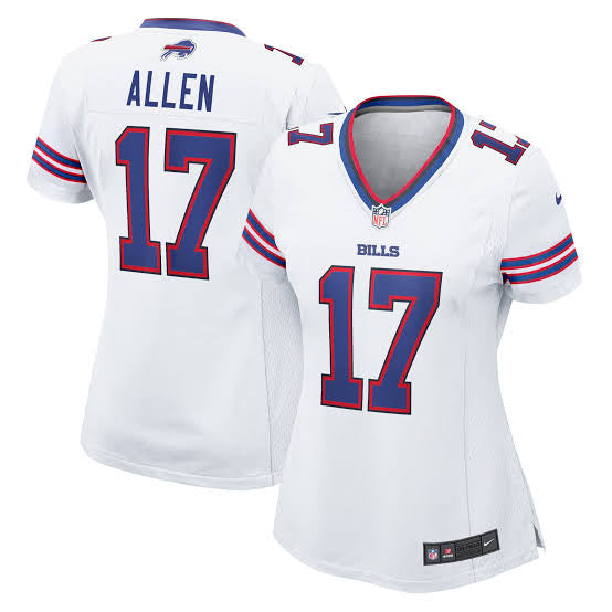 Jersey Buffalo Bills - #17 Josh Allen (Feminina)
