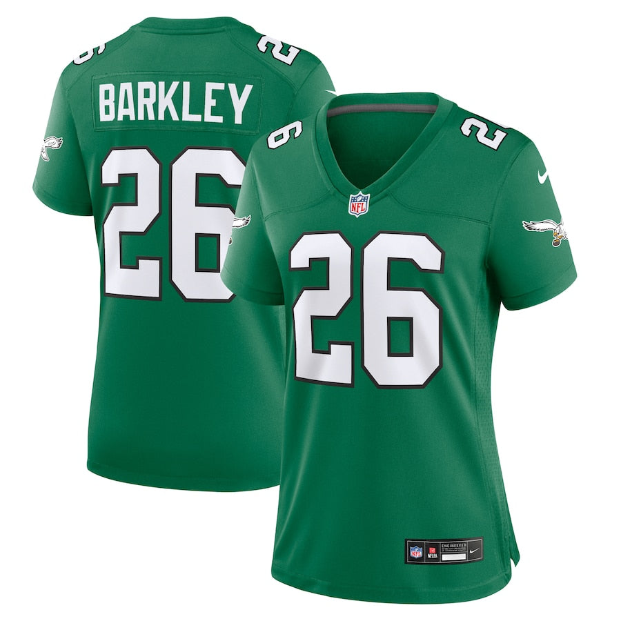 Jersey Philadelphia Eagles - #26 Saquon Barkley (Feminina)