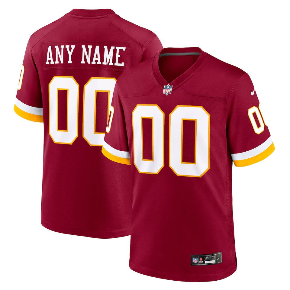 Jersey Washington Commanders - Customizada