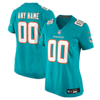 Jersey Miami Dolphins - Customizada (Feminina)