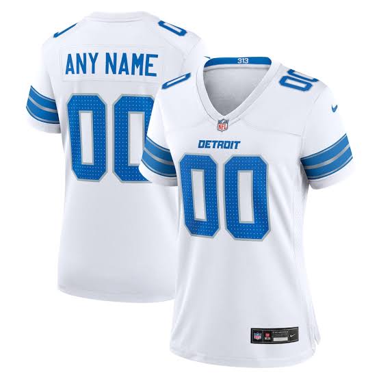 Jersey Detroit Lions - Customizada (Feminina)