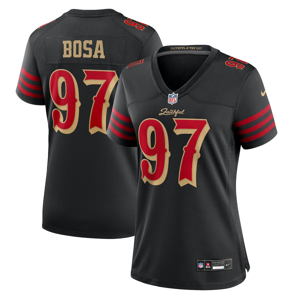 Jersey Rivalries San Francisco 49ers - #97 Nick Bosa (Feminina)