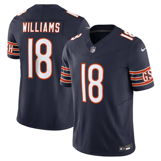 Jersey Chicago Bears - #18 Caleb Williams (Infantil)
