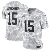 Jersey Salute to Service Kansas City Chiefs - #15 Patrick Mahomes