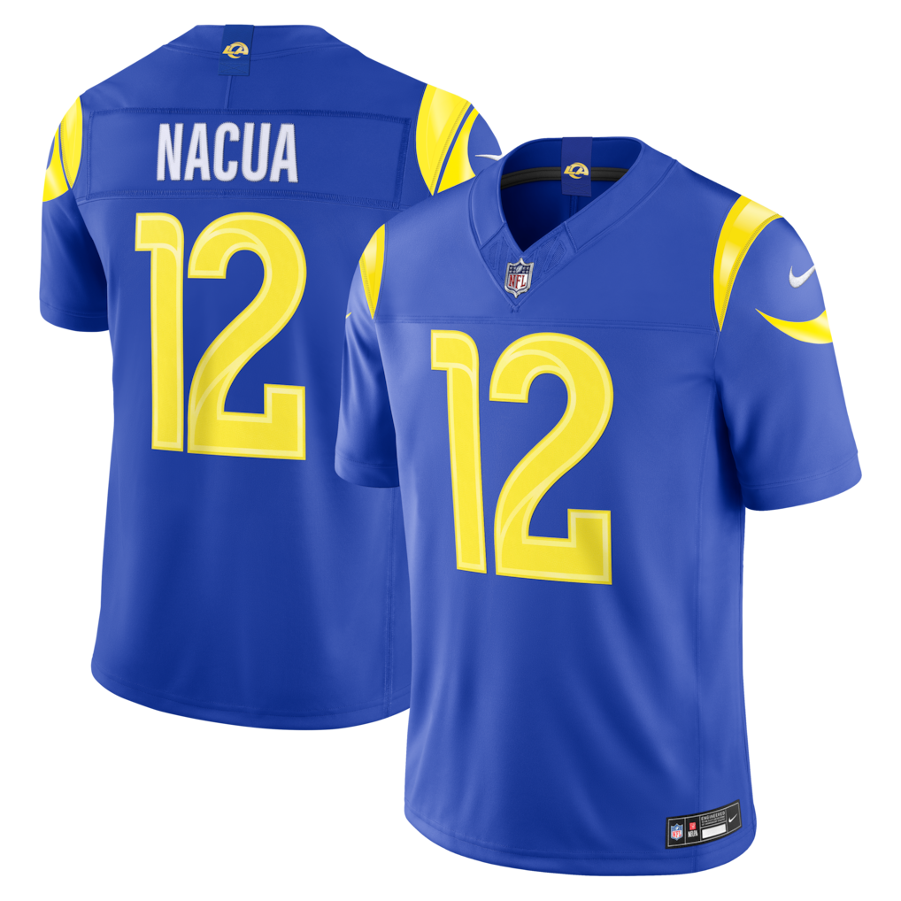 Jersey Los Angeles Rams - #12 Puka Nacua