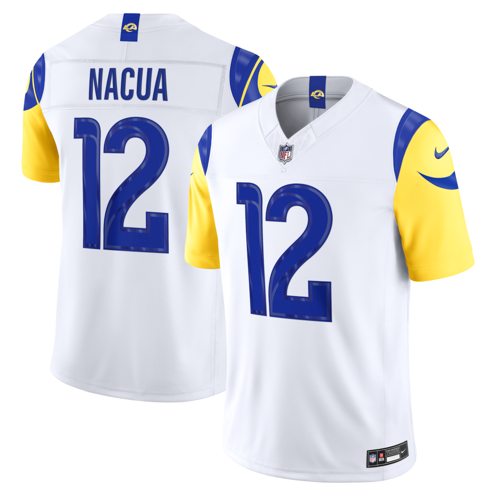 Jersey Los Angeles Rams - #12 Puka Nacua