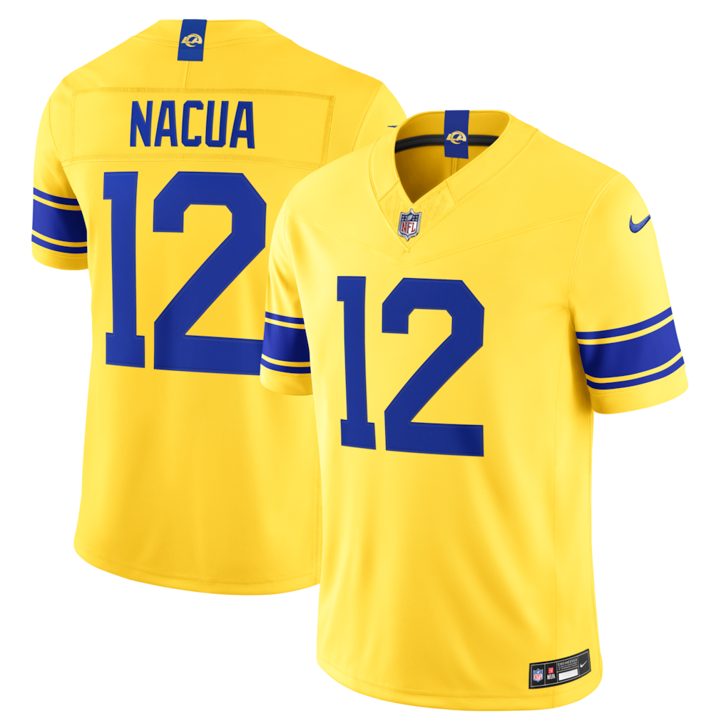 Jersey Los Angeles Rams - #12 Puka Nacua