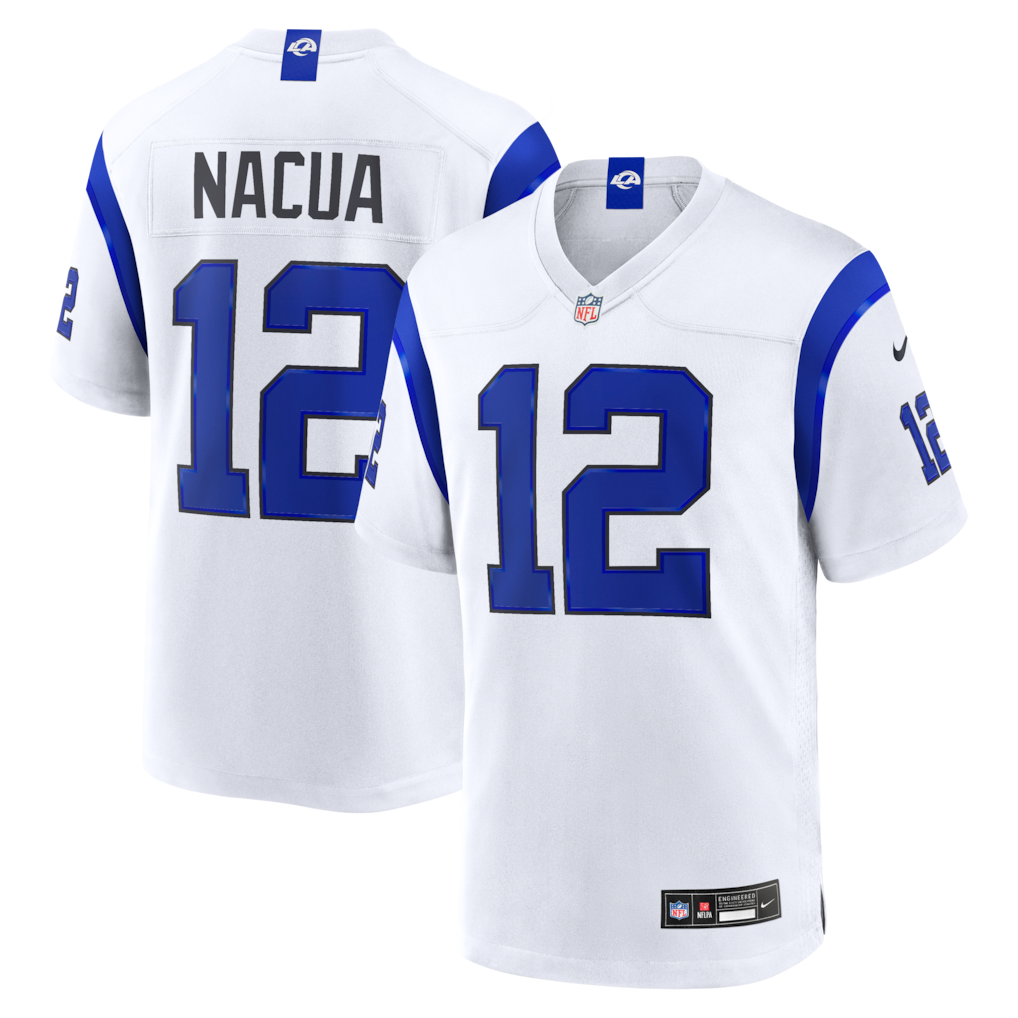 Jersey Los Angeles Rams - #12 Puka Nacua